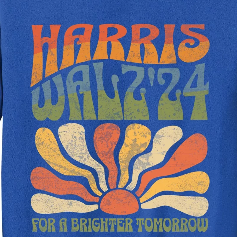 Harris Waltz 2024 Election Kamala Harris Tim Waltz 2024 Funny Gift Tall Sweatshirt