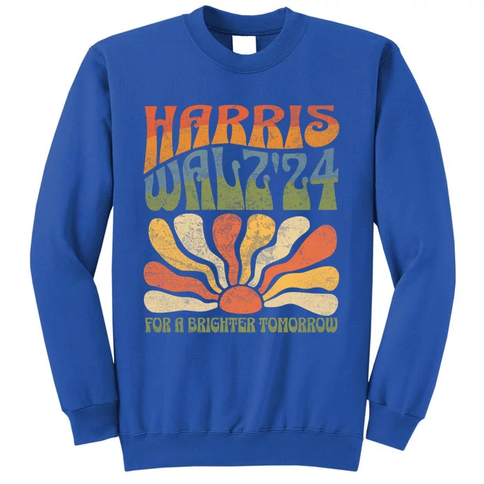 Harris Waltz 2024 Election Kamala Harris Tim Waltz 2024 Funny Gift Tall Sweatshirt