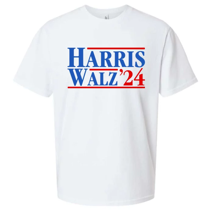 Harris Walz 2024 Kamala Harris Tim Walz For Vp Sueded Cloud Jersey T-Shirt