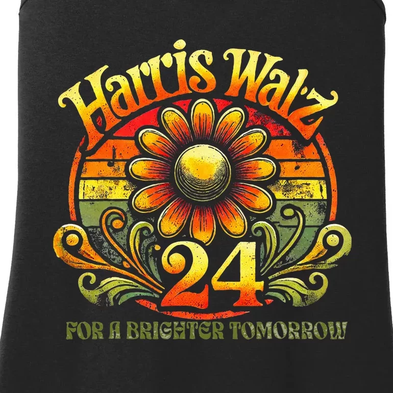 Harris Waltz 2024 Election Kamala Harris Tim Waltz 2024 Ladies Essential Tank