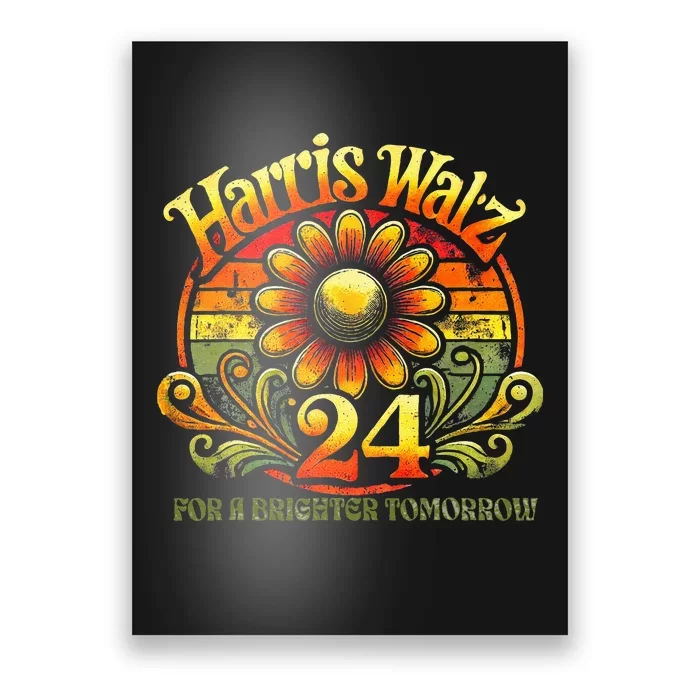 Harris Waltz 2024 Election Kamala Harris Tim Waltz 2024 Poster