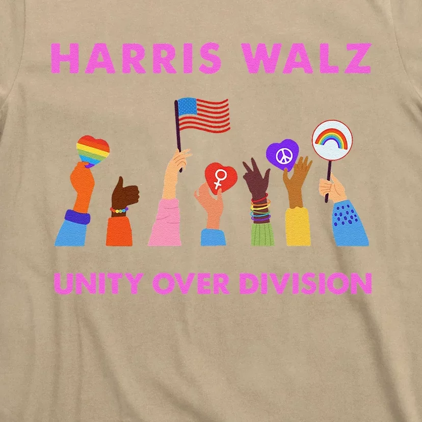 Harris Waltz 2024 Unity Over Division T-Shirt