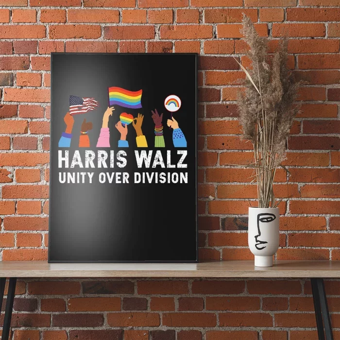 Harris Waltz 2024 Unity Over Division Poster