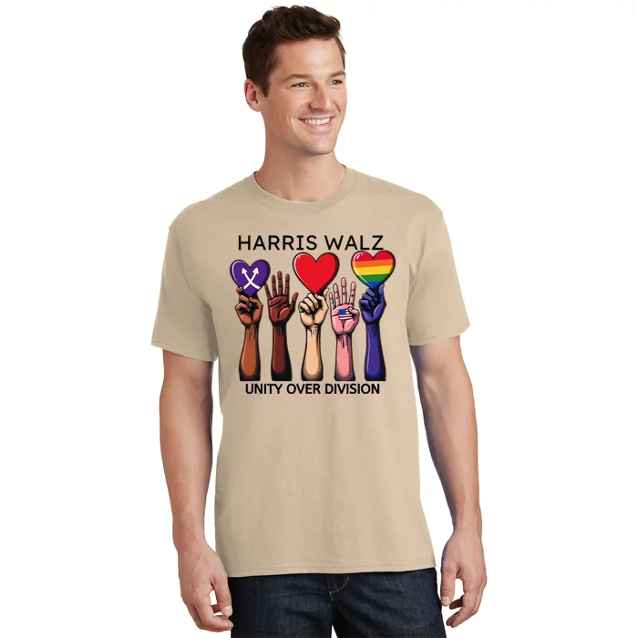 Harris Waltz 2024 Unity Over Division T-Shirt