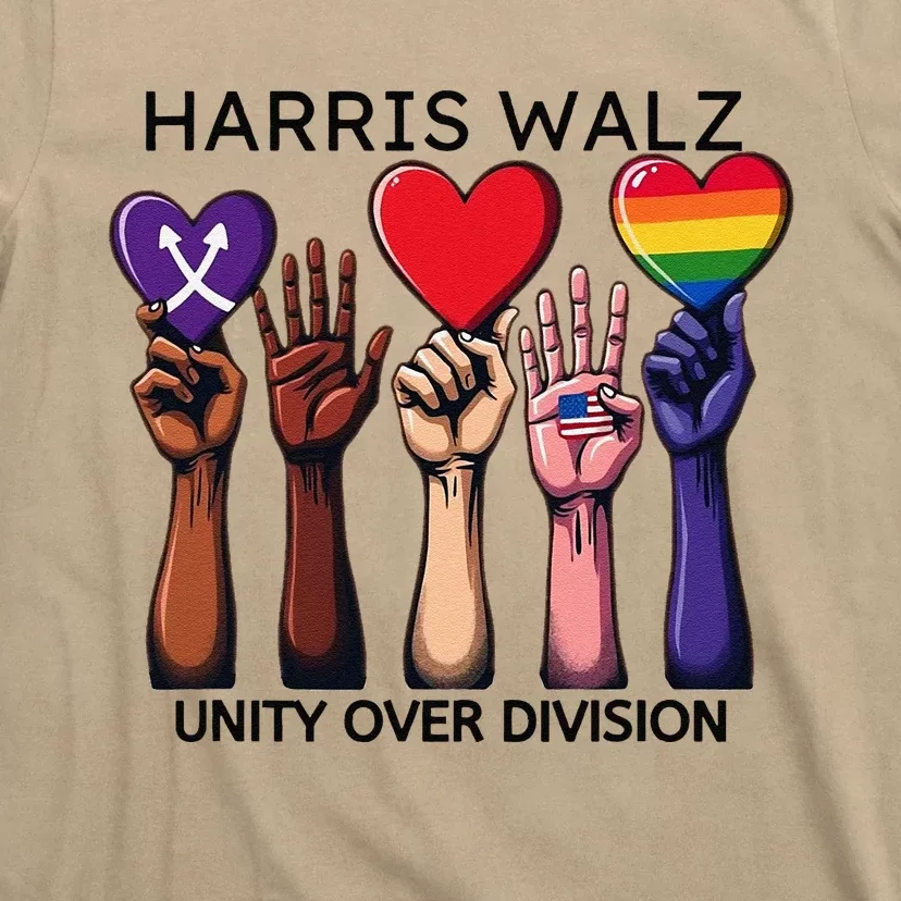 Harris Waltz 2024 Unity Over Division T-Shirt