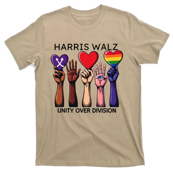 Harris Waltz 2024 Unity Over Division T-Shirt