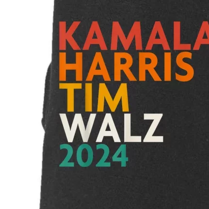 Harris Waltz 2024 Kamala Harris Tim Waltz 2024 Doggie 3-End Fleece Hoodie