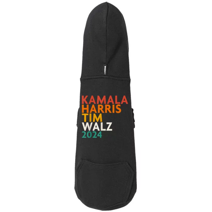 Harris Waltz 2024 Kamala Harris Tim Waltz 2024 Doggie 3-End Fleece Hoodie