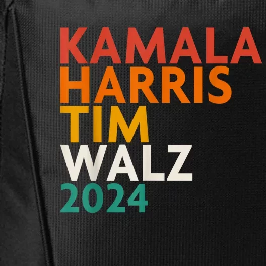 Harris Waltz 2024 Kamala Harris Tim Waltz 2024 City Backpack