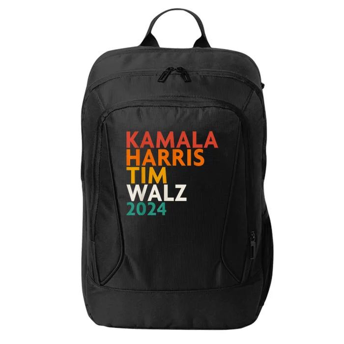 Harris Waltz 2024 Kamala Harris Tim Waltz 2024 City Backpack