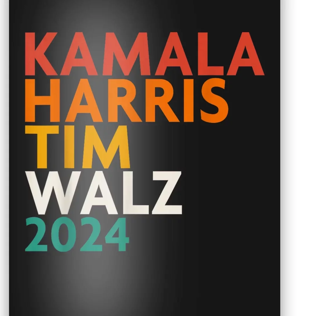 Harris Waltz 2024 Kamala Harris Tim Waltz 2024 Poster