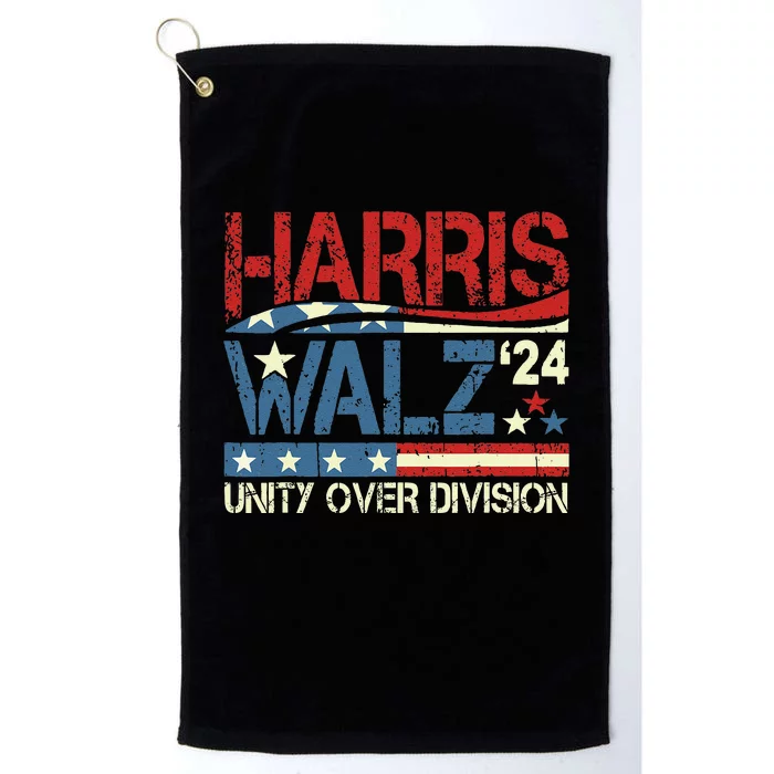 Harris Waltz 2024 Unity Over Division Platinum Collection Golf Towel