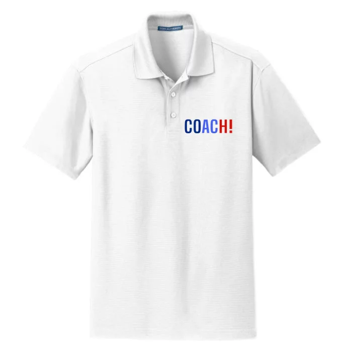 Harris Walz 2024 Coach Walz Harris Waltz 2024 Coach Waltz Dry Zone Grid Performance Polo