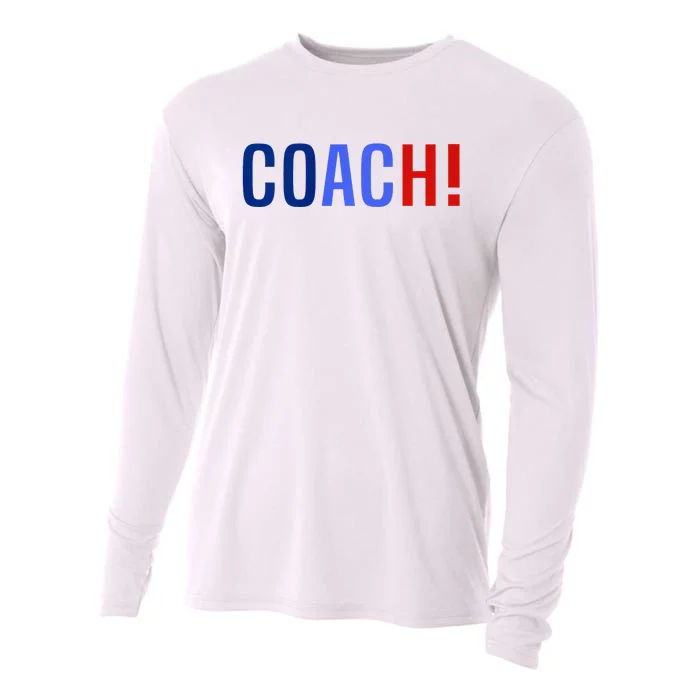 Harris Walz 2024 Coach Walz Harris Waltz 2024 Coach Waltz Cooling Performance Long Sleeve Crew