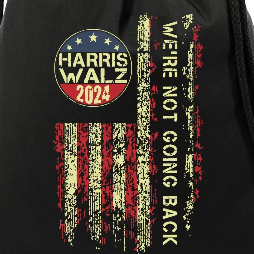 Harris Waltz 2024 Drawstring Bag