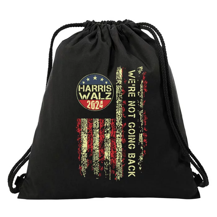 Harris Waltz 2024 Drawstring Bag