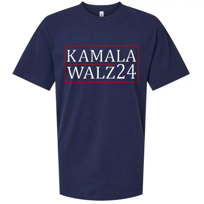 Harris Waltz 2024  Kamala Harris Tim Waltz 2024 Sueded Cloud Jersey T-Shirt