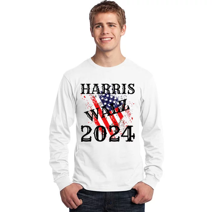 Harris Waltz 2024 Tall Long Sleeve T-Shirt