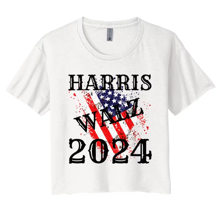 Harris Waltz 2024 Women's Crop Top Tee