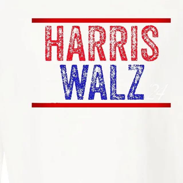 Harris Waltz 2024  Kamala Harris Tim Waltz 2024 Cropped Pullover Crew