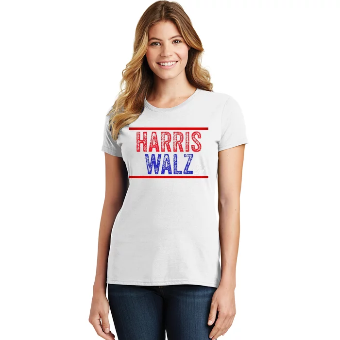 Harris Waltz 2024  Kamala Harris Tim Waltz 2024 Women's T-Shirt