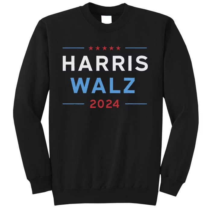 Harris Walz 2024 President Vp Kamala Harris Tim Walz Waltz Sweatshirt