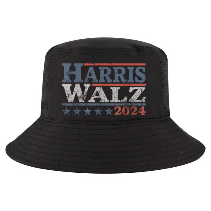 Harris Waltz 2024 Election Kamala Harris Tim Waltz 2024 Cool Comfort Performance Bucket Hat