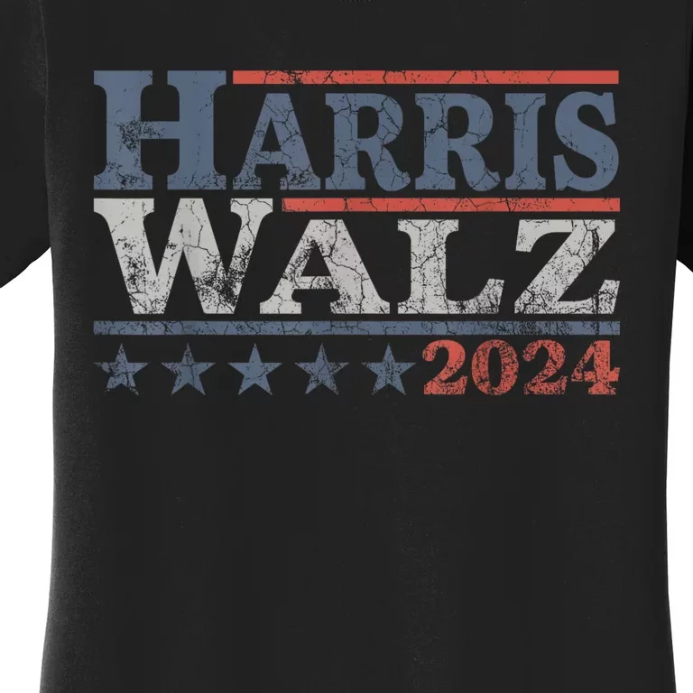 Harris Waltz 2024 Election Kamala Harris Tim Waltz 2024 Women's T-Shirt