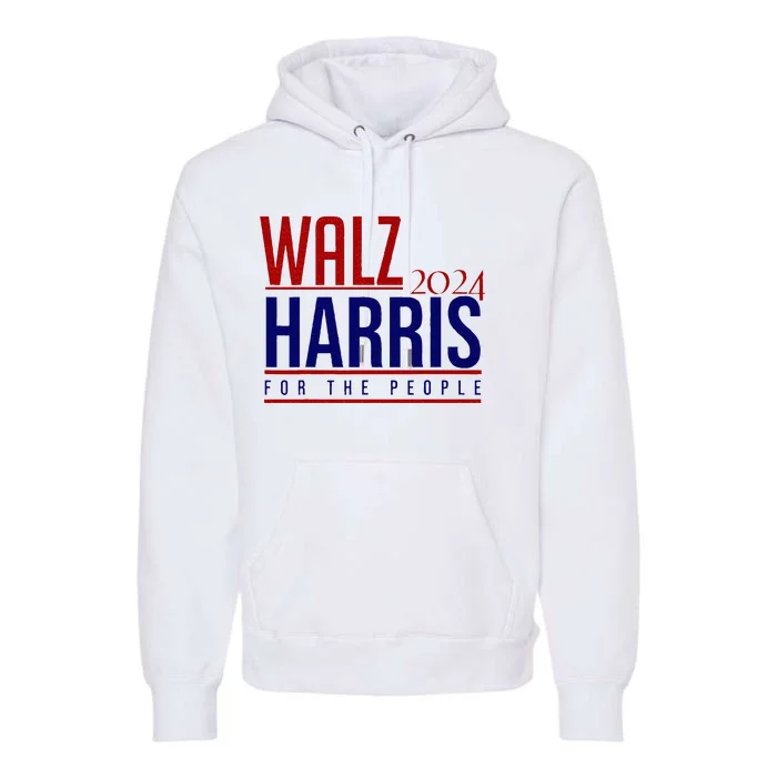 Harris Waltz 2024  Kamala Harris Tim Waltz 2024 Premium Hoodie