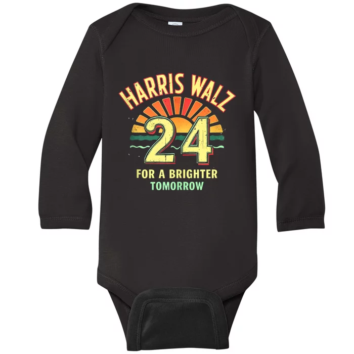 Harris Waltz 2024 Baby Long Sleeve Bodysuit