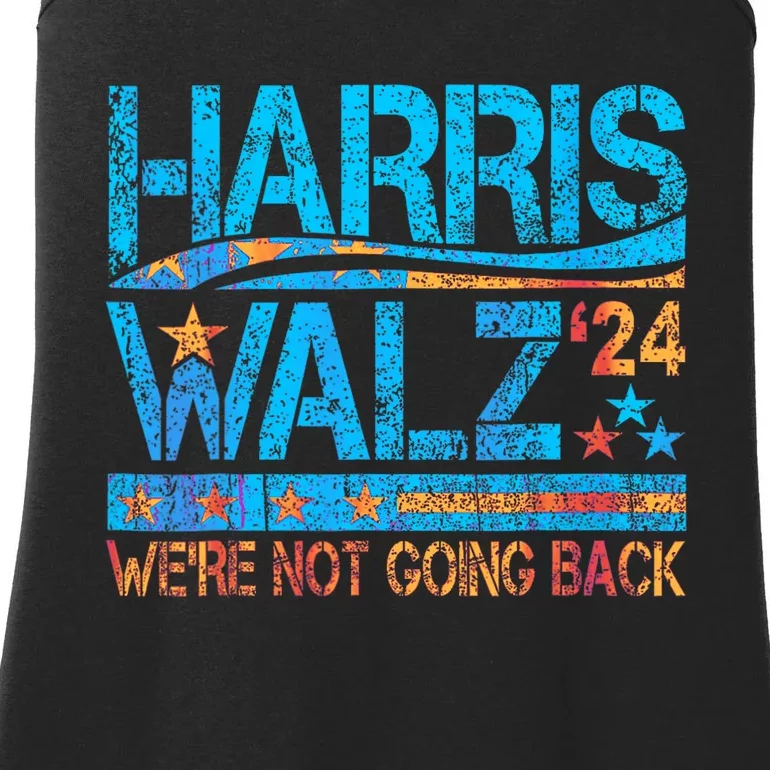 Harris Waltz 2024 Election Kamala Harris Tim Waltz 2024 Ladies Essential Tank