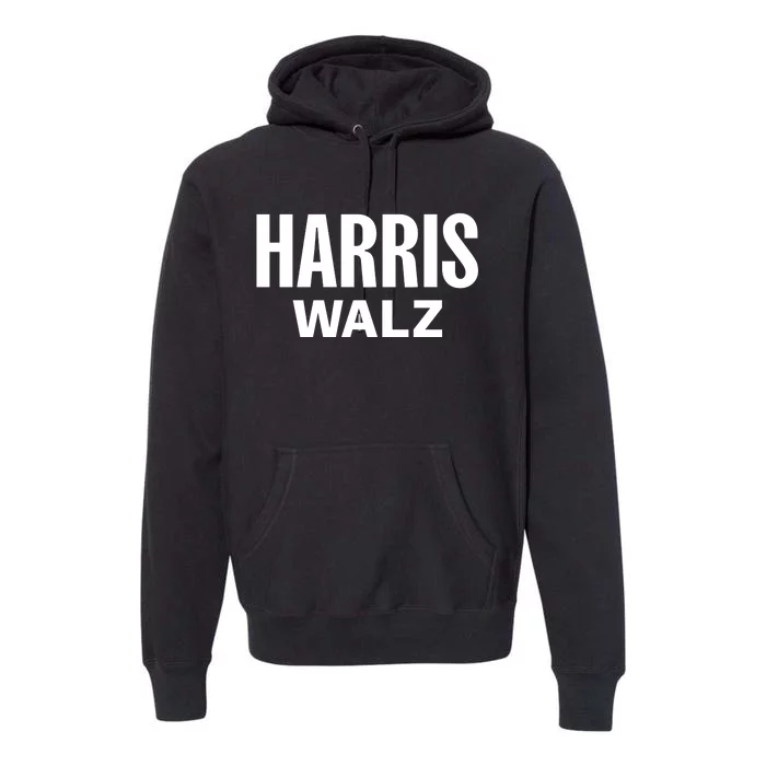 Harris Walz 20224 Kamala Harris And Tim Walz Premium Hoodie