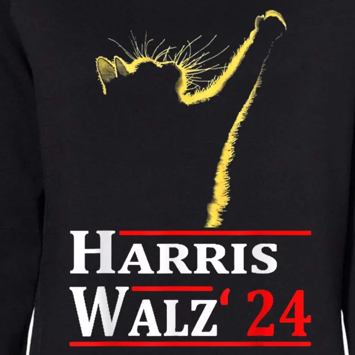 Harris Waltz 2024 Cat Womens California Wash Sweatshirt