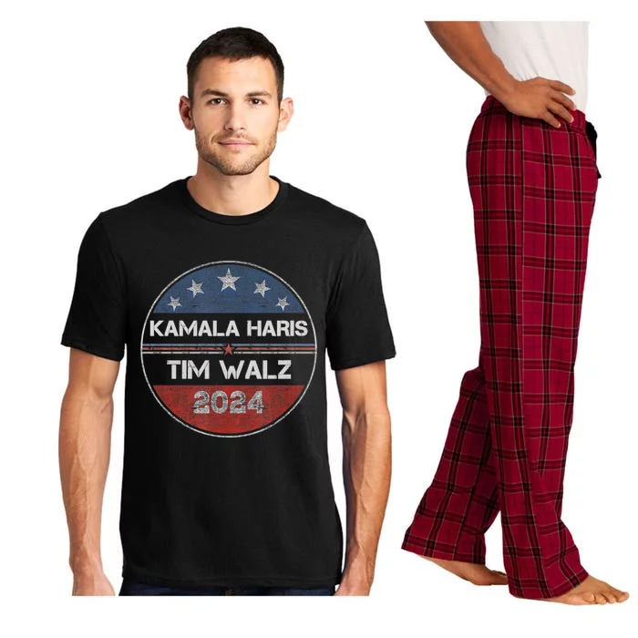 Harris Walz 2024 For President Patriotic Kamala Waltz 2024 Pajama Set