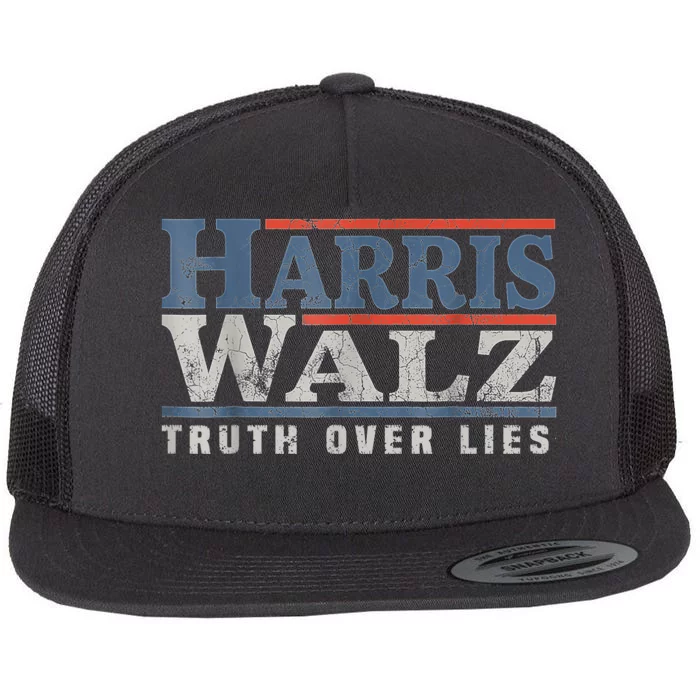 Harris Waltz 2024 Flat Bill Trucker Hat