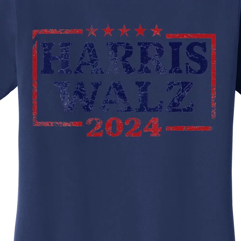 Harris Waltz 2024 Election Kamala Harris Tim Waltz 2024 Women's T-Shirt