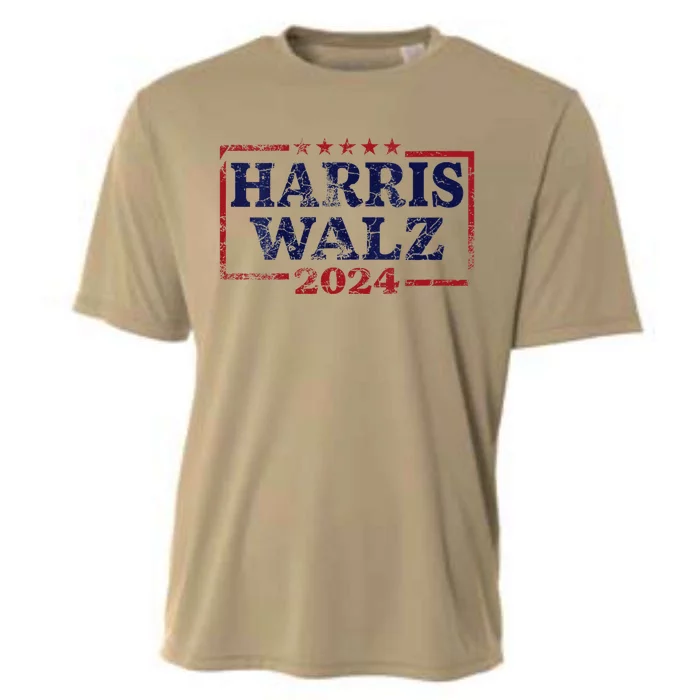 Harris Waltz 2024 Election Kamala Harris Tim Waltz 2024 Cooling Performance Crew T-Shirt