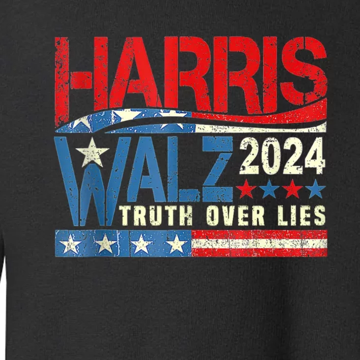 Harris Waltz 2024 Toddler Sweatshirt