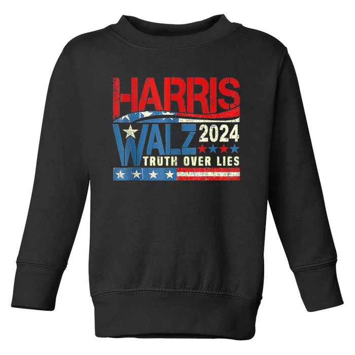 Harris Waltz 2024 Toddler Sweatshirt