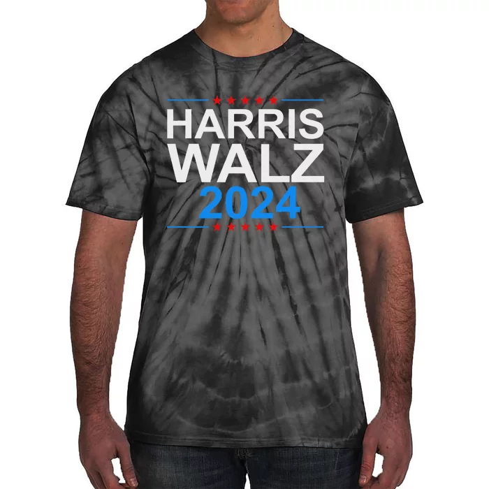 Harris Walz 2024 Election Campaign Kamala Harris Tim Walz Tie-Dye T-Shirt