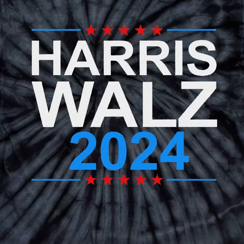 Harris Walz 2024 Election Campaign Kamala Harris Tim Walz Tie-Dye T-Shirt