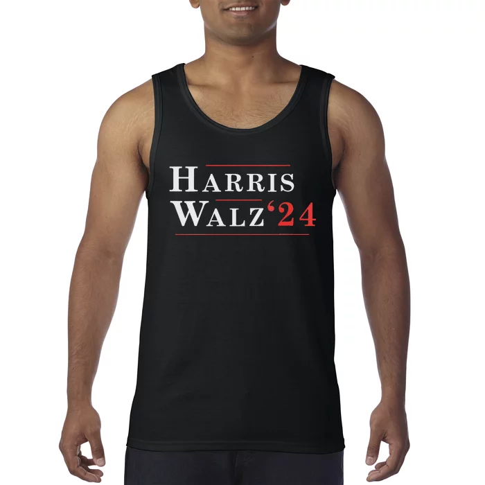 Harris Walz 2024 For President Vp Usa Election Waltz Tank Top