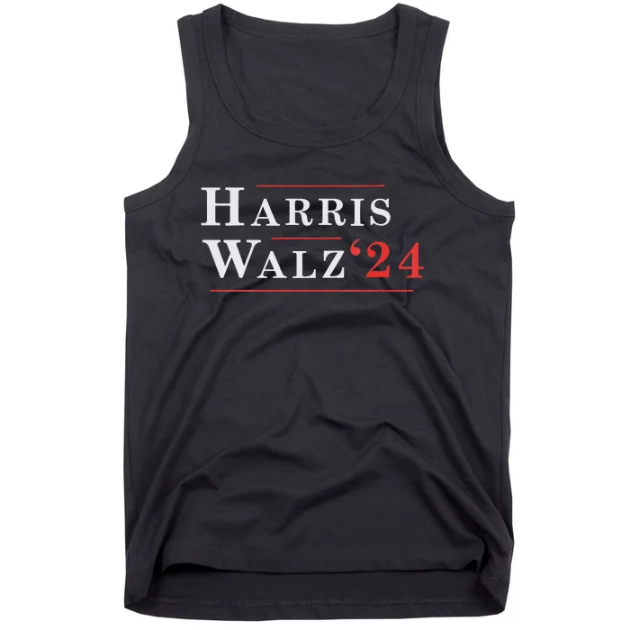 Harris Walz 2024 For President Vp Usa Election Waltz Tank Top