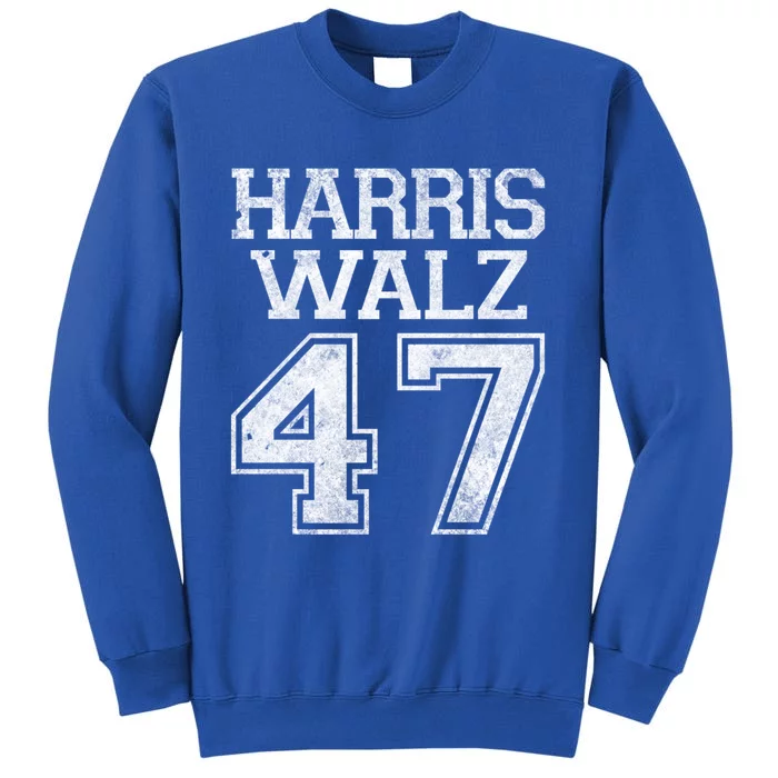 Harris Walz 2024 Campaign For President Vintage Harris Waltz Tall Sweatshirt