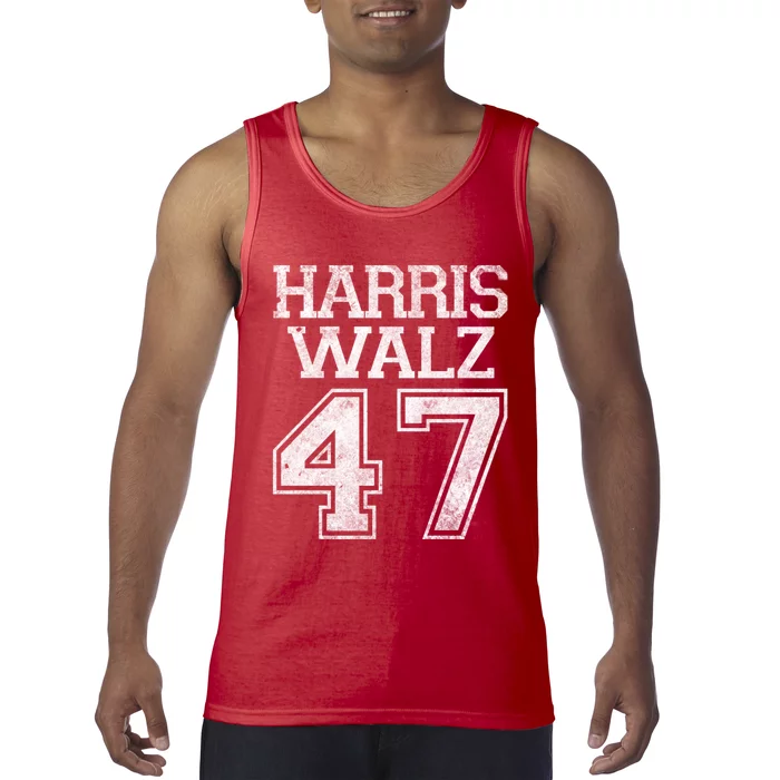 Harris Walz 2024 Campaign For President Vintage Harris Waltz Tank Top