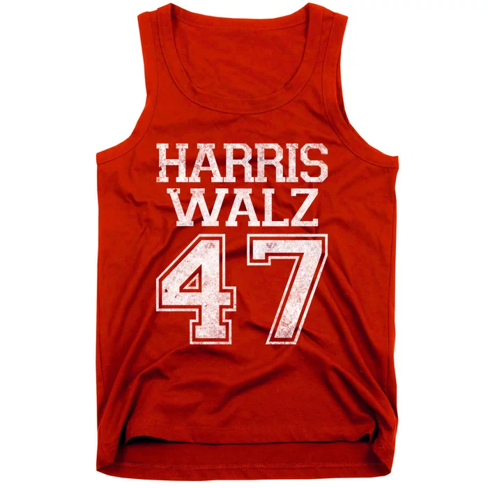 Harris Walz 2024 Campaign For President Vintage Harris Waltz Tank Top