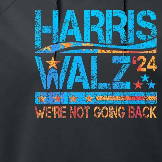 Harris Waltz 2024 Election Kamala Harris Tim Waltz 2024 Performance Fleece Hoodie