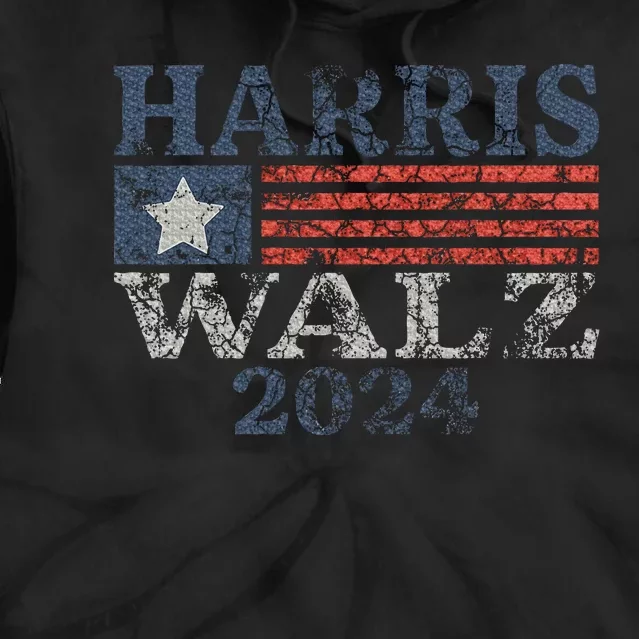 Harris Walz 2024 Election Kamala Harris Tim Waltz 2024 Tie Dye Hoodie