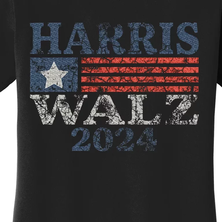 Harris Walz 2024 Election Kamala Harris Tim Waltz 2024 Women's T-Shirt