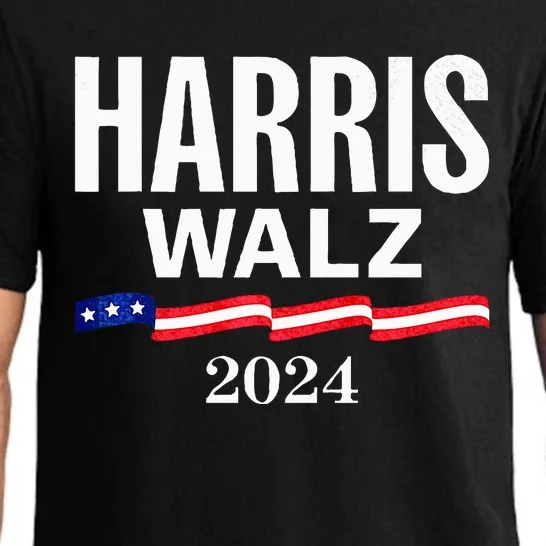 Harris Walz 2024 President Vp Waltz Kamala Harris Tim Walz Premium Pajama Set